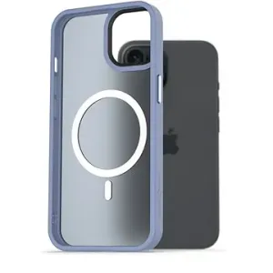 AlzaGuard Matte Case Compatible with MagSafe für iPhone 15 hellblau