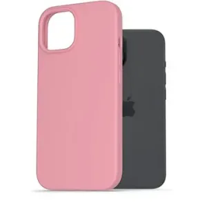 AlzaGuard Premium Liquid Silicone Case für iPhone 15 rosa