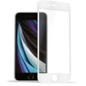 AlzaGuard 2.5D FullCover Glass Protector für iPhone 7 Plus / 8 Plus - weiß