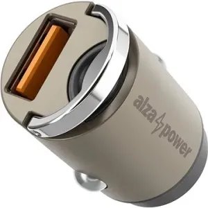 AlzaPower Car Charger M110 Fast Charge Mini - silber