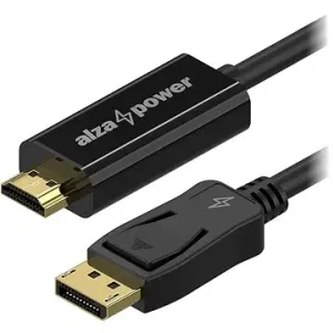 AlzaPower Core DisplayPort (M) auf HDMI (M) 4K 1m schwarz