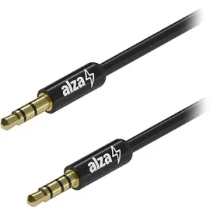 AlzaPower Alucore Audio 3,5 mm Klinke 4P-TRRS (M) auf 3,5 mm Klinke (M) - 0,5 m - schwarz