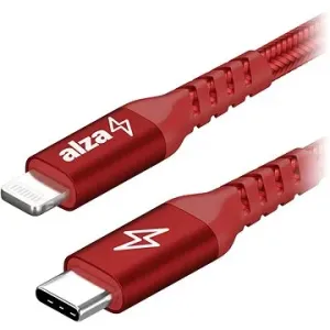 AlzaPower Alucore USB-C auf Lightning MFi - 0,5 m - rot