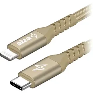 AlzaPower Alucore USB-C auf Lightning MFi - 2 m - gold