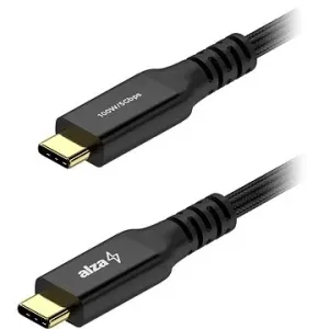 AlzaPower AluCore USB-C to USB-C 3.2 Gen 1 100W 1.5m schwarz