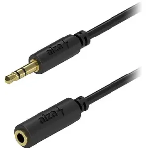 AlzaPower Core Audio 3.5mm Jack (M) to 3.5mm Jack (F) 1m schwarz