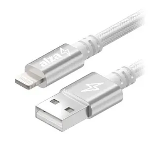 AlzaPower AluCore USB-A to Lightning MFi (C189) 1m - silber