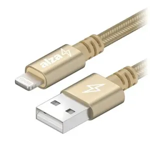 AlzaPower AluCore USB-A to Lightning MFi (C189) 2m - gold