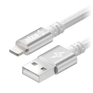 AlzaPower AluCore USB-A to Lightning MFi (C189) 3m - silber