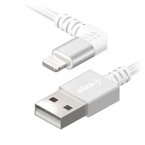 AlzaPower 90Core USB-A to Lightning MFi 1m Silber