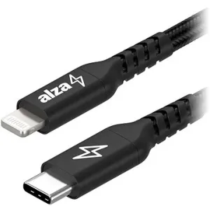 AlzaPower AluCore USB-C to Lightning MFi 0,5m schwarz