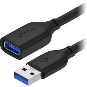 AlzaPower Core USB-A (M) auf USB-A (F) 3.0, 1,5m schwarz