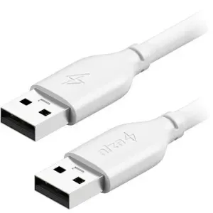 AlzaPower Core USB-A (M) auf USB-A (M) 2.0 - 0,5 m - weiß
