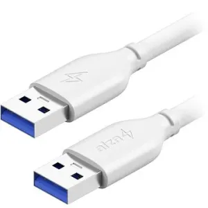 AlzaPower Core USB-A (M) auf USB-A (M) 3.0 - 0,5 m - weiß