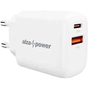 AlzaPower A100 Fast Charge 20W Weiß