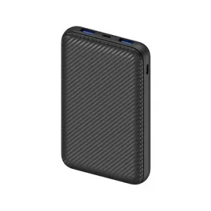 AlzaPower Carbon 10.000mAh Fast Charge + PD3.0 schwarz