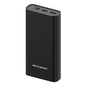 AlzaPower Metal 20000mAh Fast Charge + PD3.0 Schwarz