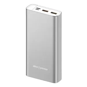 AlzaPower Metal 20000mAh Fast Charge + PD3.0 Silber