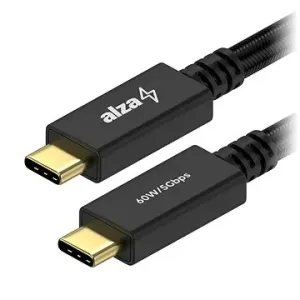 AlzaPower AluCore USB-C / USB-C 3.2 Gen 1 - 3 A - 60 Watt - 0,5 m - schwarz
