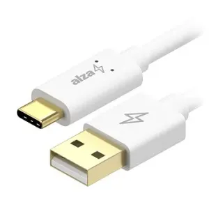 AlzaPower Core Charge USB-A to USB-C 2.0 0.13m weiss
