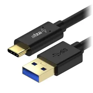 AlzaPower Core USB-A to USB-C 3.2 Gen 1 60W 5Gbp 0.5m - schwarz