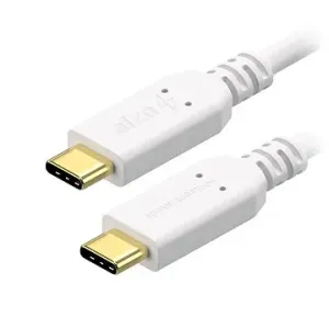 AlzaPower Core USB-C to USB-C 2.0 100W 2m - weiß