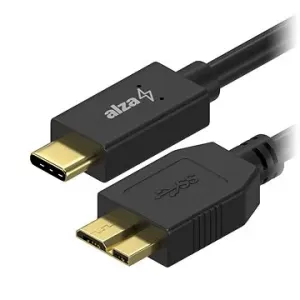 AlzaPower USB-C auf Micro USB-B 3.2 Gen 1 0.5m schwarz