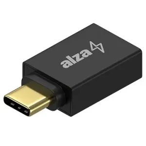 AlzaPower  USB-C (M) to USB-A (F) 3.0 OTG schwarz