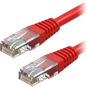 AlzaPower Patch CAT5E UTP 10 m - rot