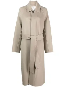 AMI PARIS - Cashmere And Wool Blend Coat