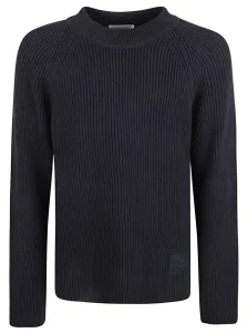 AMI PARIS - Cotton And Wool Blend Sweater #1445120