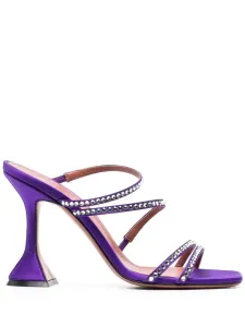 AMINA MUADDI - Naima Crystal Sandals #815010