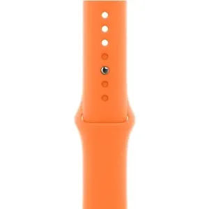 Apple Watch 41 mm Leuchtend orangefarbenes Sportarmband