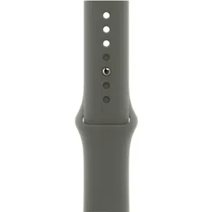 Apple Watch 45mm oliv Sportarmband