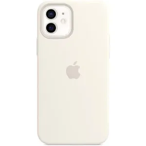 Apple iPhone 12 und 12 Pro Silikonhülle mit MagSafe White