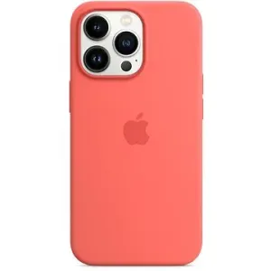 Apple iPhone 13 Pro Silikon Case mit MagSafe - Gelborange