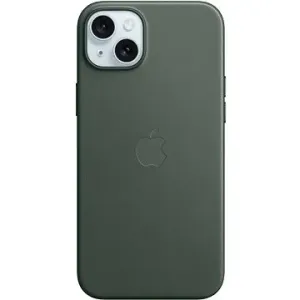 Apple iPhone 15 Plus FineWoven-Stoff Handyhülle mit MagSafe blattgrün