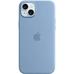 Apple iPhone 15 Plus Silikonhülle mit MagSafe eisblau