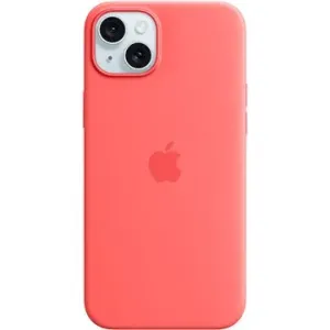 Apple iPhone 15 Plus Silikonhülle mit MagSafe melonenfarben