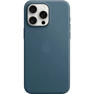 Apple iPhone 15 Pro Max FineWoven-Stoff Handyhülle mit MagSafe pazifikblau