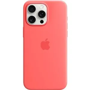 Apple iPhone 15 Pro Max Silikonhülle mit MagSafe melonenfarben