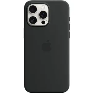 Apple iPhone 15 Pro Max Silikonhülle mit MagSafe schwarz