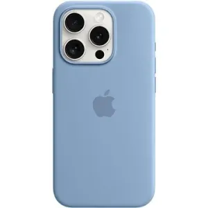 Apple iPhone 15 Pro Silikonhülle mit MagSafe eisblau
