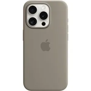 Apple iPhone 15 Pro Silikonhülle mit MagSafe grau