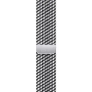 Apple Watch 41mm Milanaise Armband Silber