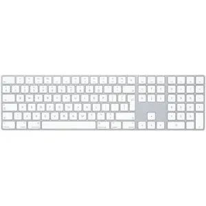 Apple Magic Keyboard mit numerischem Tastenfeld, silber - EN Int
