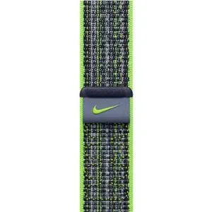 Apple Watch 41mm Nike Sport Loop Bright Green/Blau