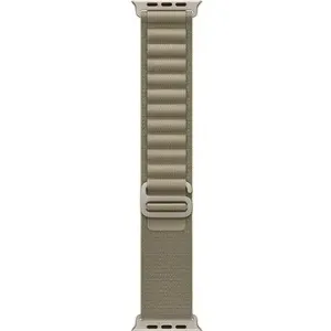 Apple Watch 49mm Alpine Loop Olive - klein