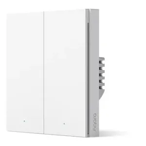 AQARA Smart Wall Switch H1 (kein Neutralleiter, Doppelschalter)