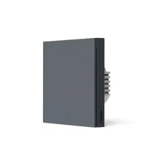 AQARA Smart Wall Switch H1(No Neutral, Single Rocker), grau
